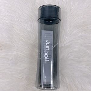 NEW- Nike | gray see-through water bottle h2go* stealth ,wide threaded l…